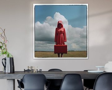 Vrouw in het rood van Hans Hordijk