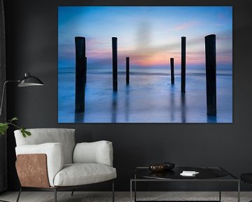 Zonsondergang bij Palendorp Petten