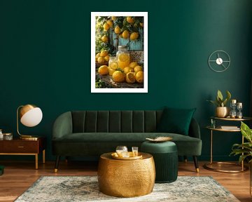 Citroen - Limonade van Poster Art Shop