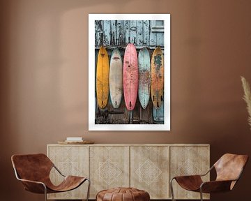 Surfen Surfplank van Felix Brönnimann
