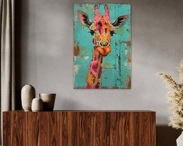 Giraffe by Poster Art Shop