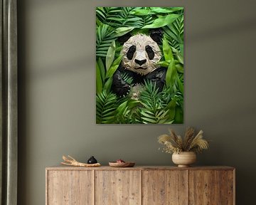 Panda in de jungle van haroulita