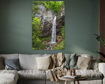 Wildensteiner Wasserfall in Oostenrijk in de lente van Sjoerd van der Wal Fotografie