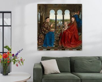 Madonna van kanselier Rolin, Jan van Eyck