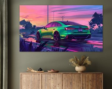 Audi RS7 van PixelPrestige