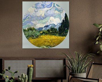 van Gogh landschap van @Unique
