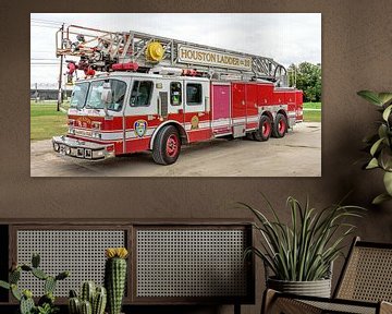 Ladderwagen Houston Fire Department.