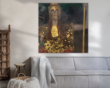 Pallas Athene, Gustav Klimt