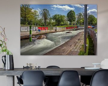 BAVARIA : AUGSBURG - HOCHZOLL - ICE CANAL by Photoart-Naegele