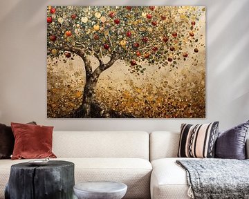 Fruitboom Schilderij | Bounty of Twilight van Blikvanger Schilderijen