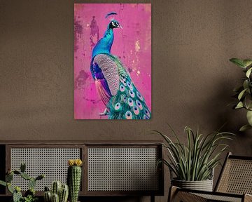 Peacock by Poster Art Shop