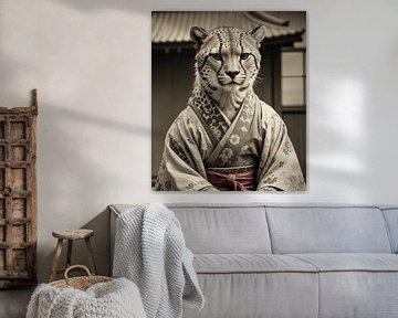 Cheetah Samurai, gracieuze samensmelting van snelheid en traditie van Fukuro Creative