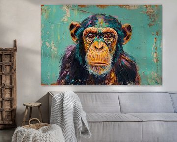 Chimpanzee by Poster Art Shop
