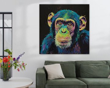 Chimpanzee by Poster Art Shop