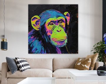 Chimpanzee by Poster Art Shop