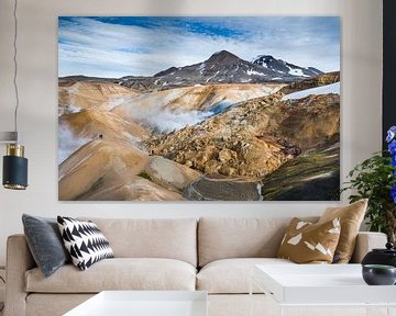 Bergketen Kerlingarfjöll van Danny Slijfer Natuurfotografie
