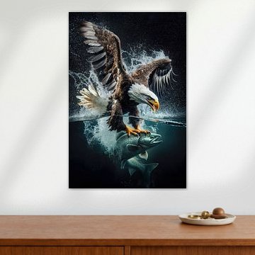 Pygargue à tête blanche sur Silvio Schoisswohl