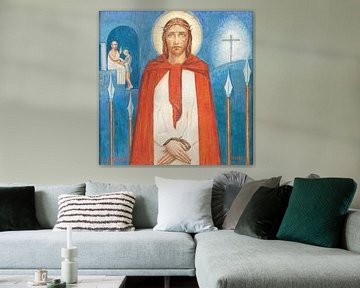Ángel Zárraga - Het proces van Jezus (1938) van Peter Balan