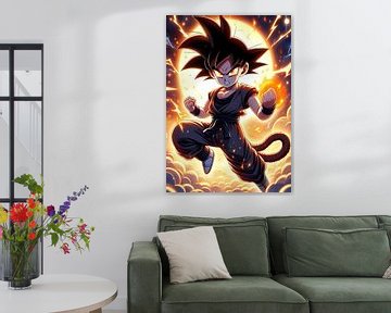 Son Goku hemelse van Lucifer Art