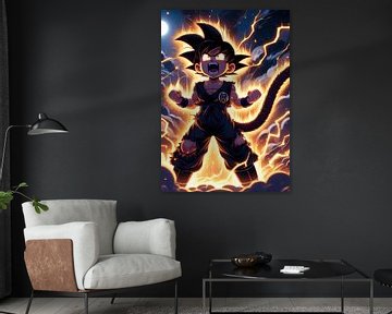 Zoon Goku van Lucifer Art