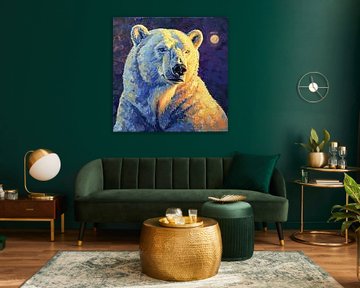 Polar bear by Poster Art Shop
