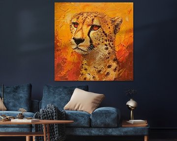 Cheetah van Poster Art Shop
