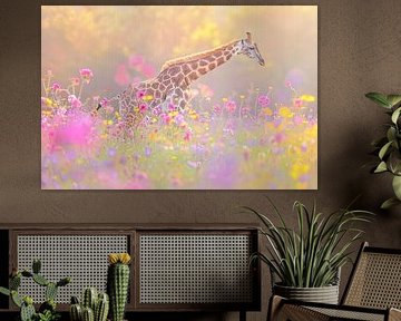 Giraffe by Poster Art Shop
