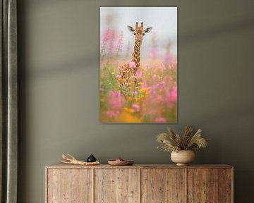 Giraffe by Poster Art Shop