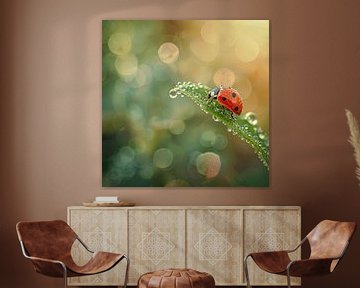 Lieveheersbeestje van Poster Art Shop