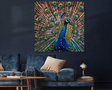 Peacock by Poster Art Shop