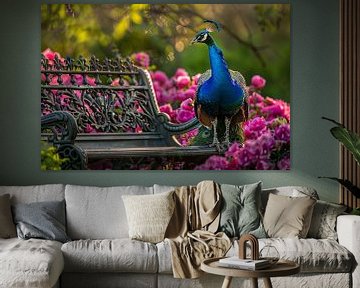 Peacock by Poster Art Shop