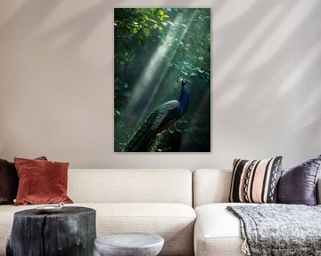 Peacock by Poster Art Shop
