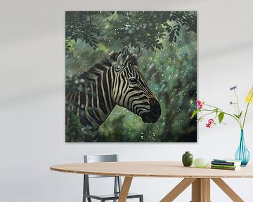 Zebra van Poster Art Shop