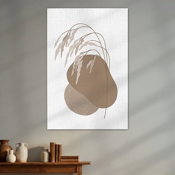 Art abstrait Wabi-Sabi -1 sur Studio Pieternel