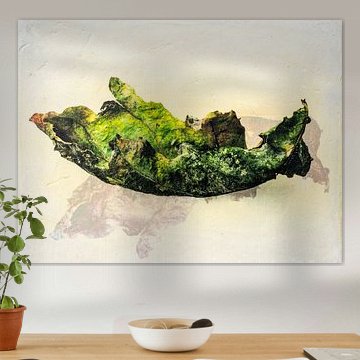 Sonnenverbranntes Baumblatt 3, Sommer 2023