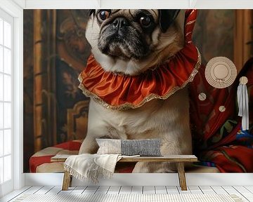 Mops Hund von haroulita