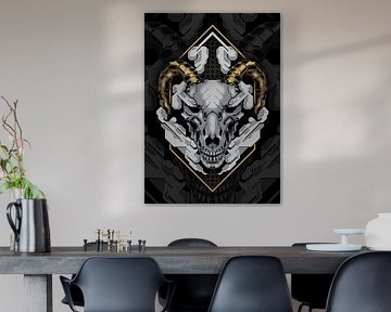 GOAT SKULL by Taufan Heriyansyah