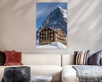 Hotel voor de noordwand van de Eiger