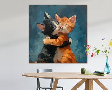 Whisker Hug van Blikvanger Schilderijen