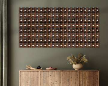 Antique Filling Cabinet-Seamless van Artmotifs Eve