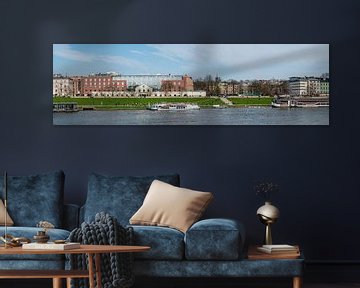 De Wawel rivier in Krakow van Werner Lerooy