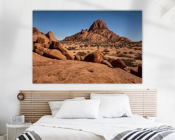 Landschap van Spitzkoppe in Namibië van Chi