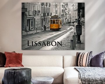 Lissabon - Tram  28 van Carina Buchspies