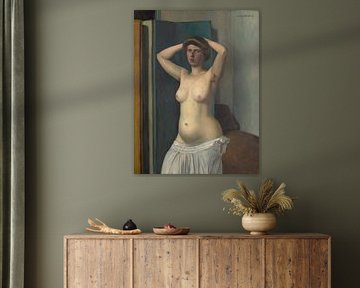 Félix Vallotton - Het model (1910) van Peter Balan