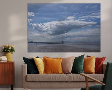 Crosby beach Merseyside