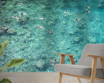 Swimming on the Italian coast in Puglia by Photolovers reisfotografie