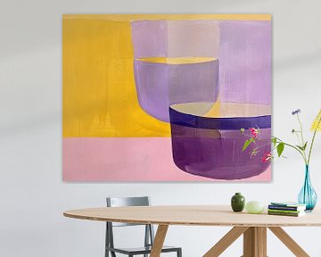 Scandinavisch minimalistisch schilderij van Modern Collection