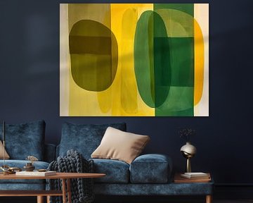 Abstract kleurrijke vormen van Modern Collection