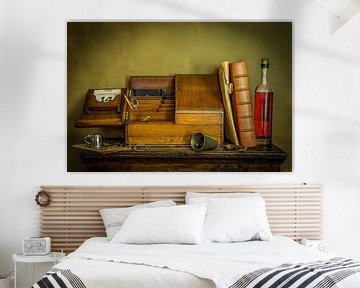 Nature morte à l'exemple d'un vieux maître. Wout Kok One2expose (vu à vtwonen) sur Wout Kok