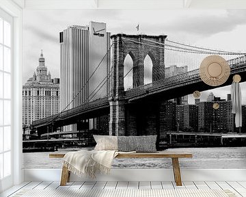 new york city ... brooklyn bridge I van Meleah Fotografie